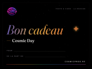 Bon cadeau Cosmic Day – Cosmic Prod